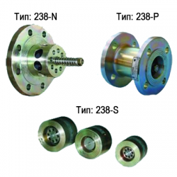 Противопорывный (аварийный) запорный клапан, тип 238-N, 238-P, 238-S