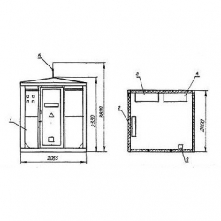 Блок аппаратурный БА-1, БА-2