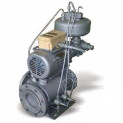 Клапан регулирующий с внешним гидроуправлением непрямого действия (пилотные), высокой пропускной способности Ду 100 для вязких сред